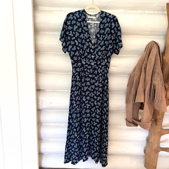 Christy Dawn Dresses & Skirts - Christy Dawn Lottie Dress in Navy Floral
